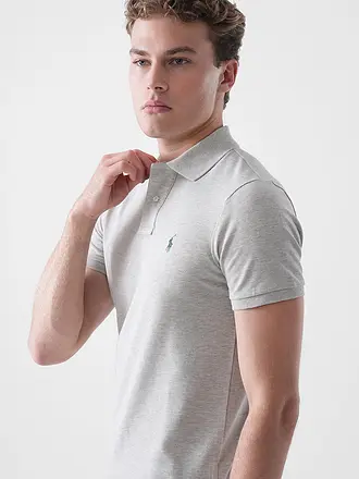 POLO RALPH LAUREN | Polo Slim Fit | hellgrau